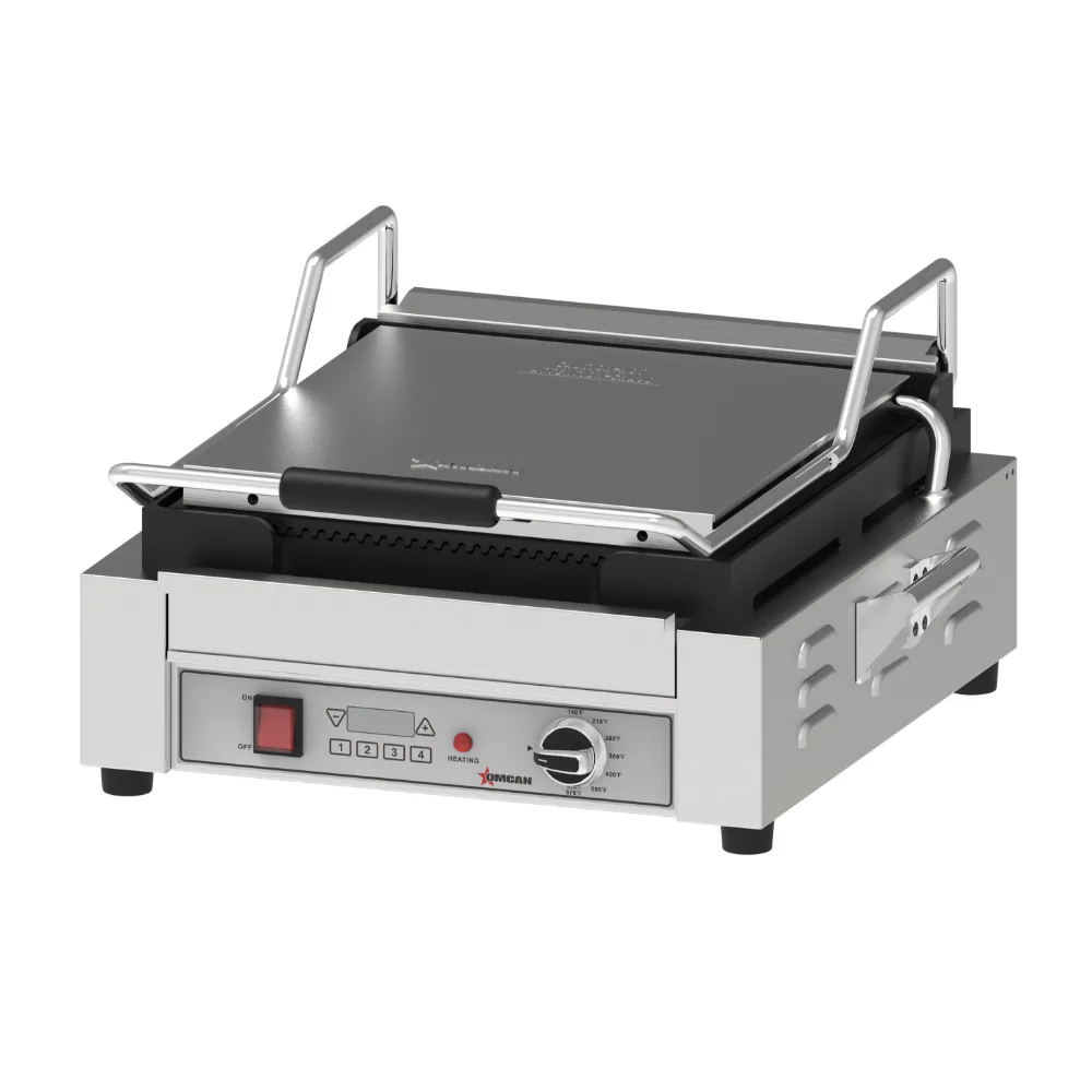 Omcan USA 48588 (Ce-Cn-10173Lh) Panini Grill, Single, Extra Large