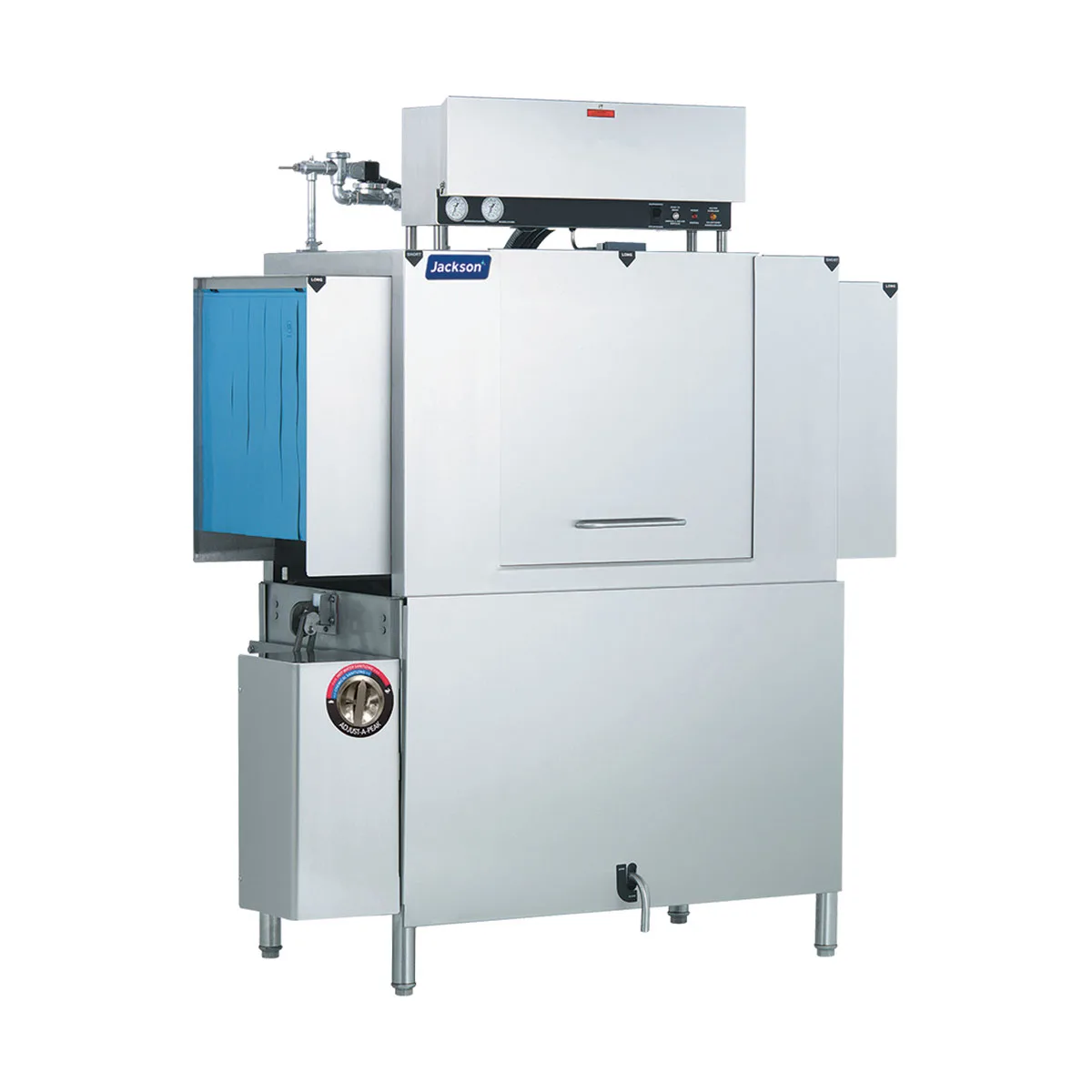 Jackson WWS AJX-44CE 44" Conveyor Dishwasher, 225 Racks/Hr - 153 Gal/Hr - High Temp without Booster