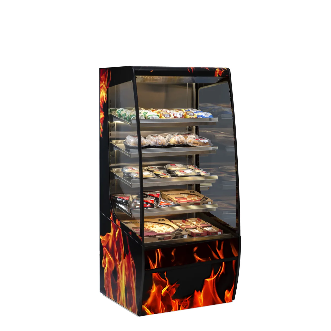 Federal Industries VHSS3678C 36" Heated Display Case, 4 Shelves, Interior, LED, 208‑240V