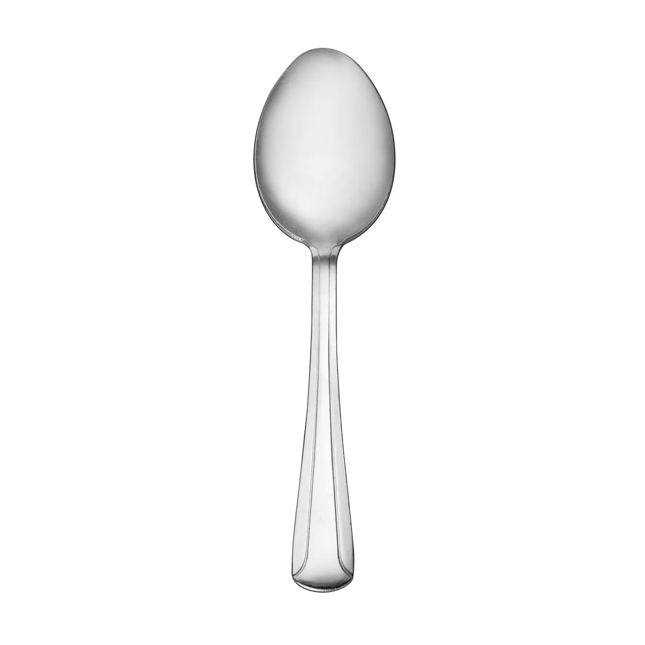 CAC China 1001-10 Dominion Tablespoon, 7-5/8" Length, Medium Weight, 18/0 Stainless Steel - 1 Dozen
