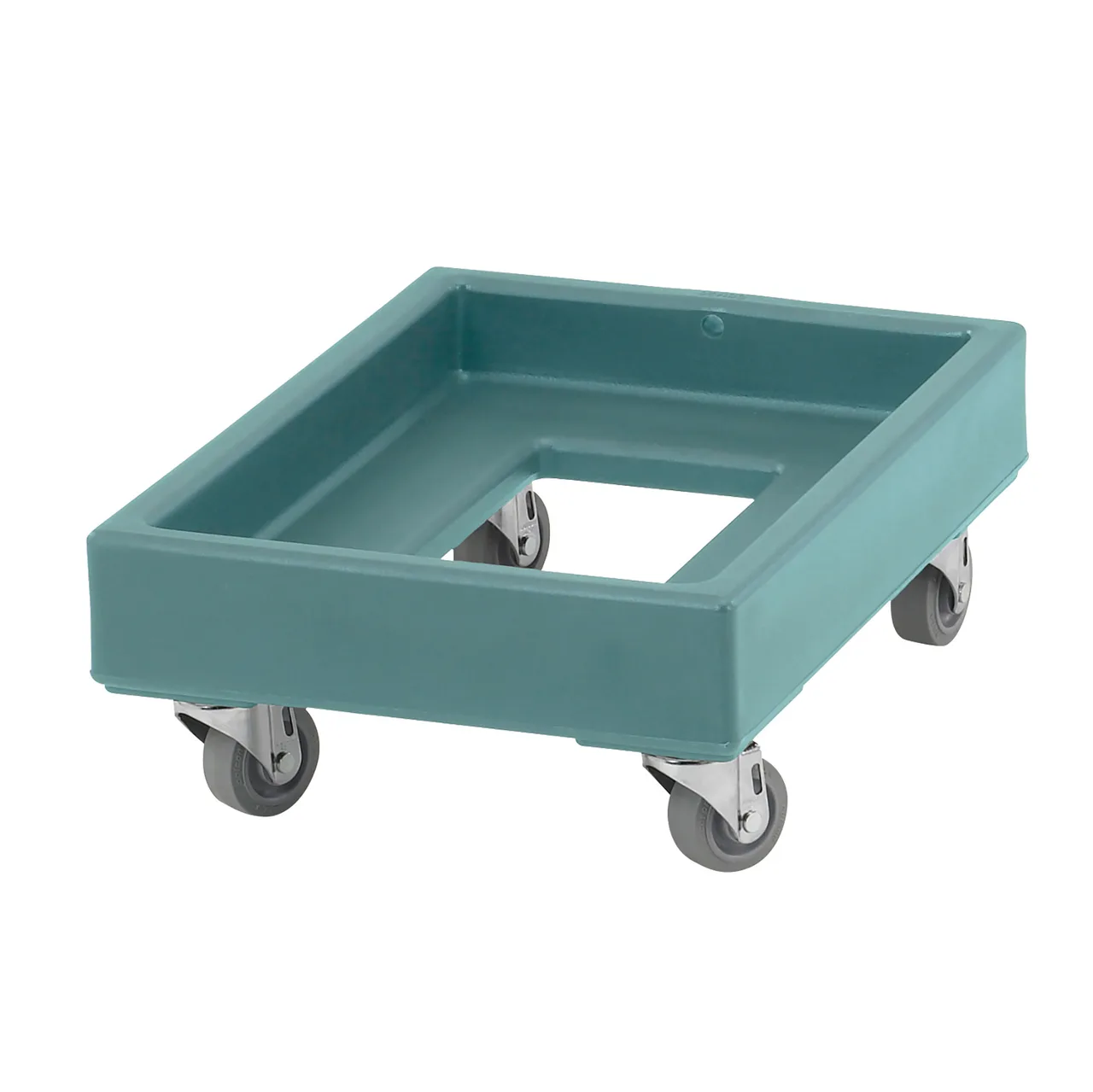 Cambro CD1420401 Slate Blue Camdolly for Milk Crates with 3" Casters