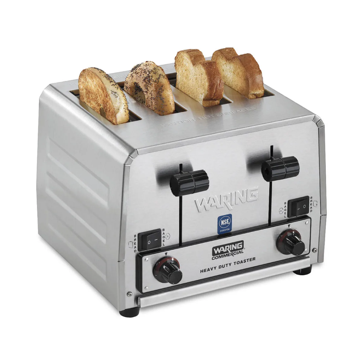 Waring WCT850 Commercial Switchable Bagel/Bread Toaster, Heavy-Duty