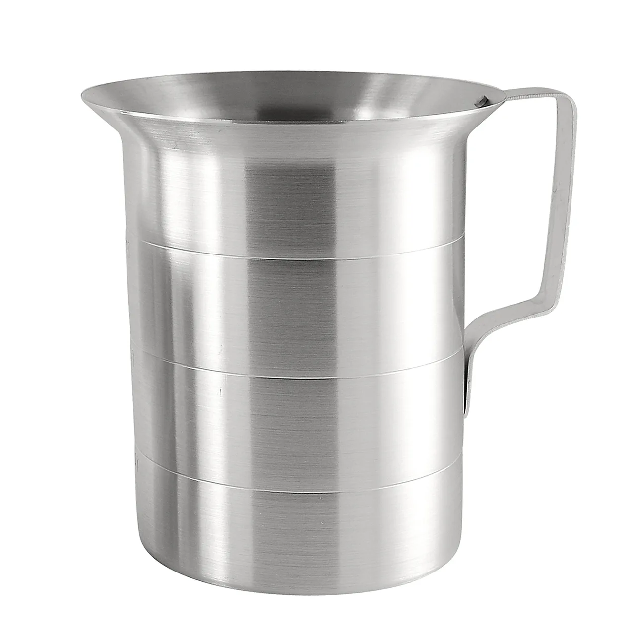 CAC China ALMC-40 Measuring Cup, 4 Quart (128 oz) Aluminum, Durable Lightweight Design