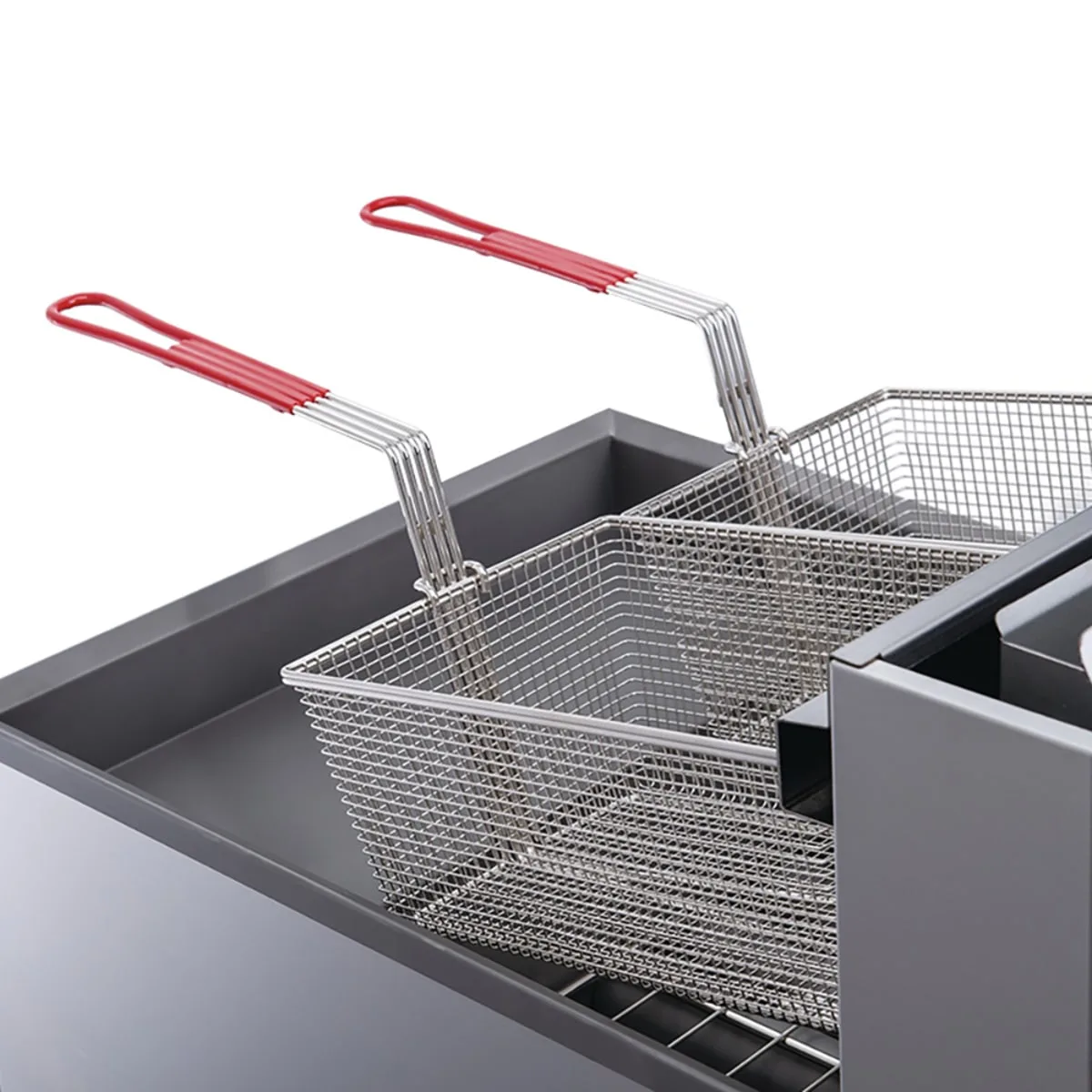 Dukers DCF3-LPG Gas Fryer - (1) 40 lb Vat, Floor Model, Liquid Propane