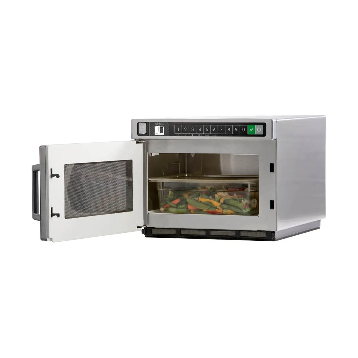 Amana HDC212 2100W Heavy Duty Commercial Microwave Oven, 0.6 Cu. Ft., 208/240V