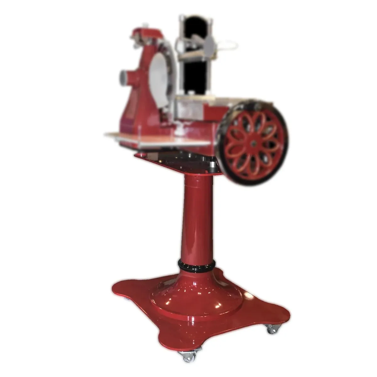 Globe FSSTAND 29" Mobile Heavy-Duty Artisan Pedestal for FS14 Flywheel Slicer with Locking Casters