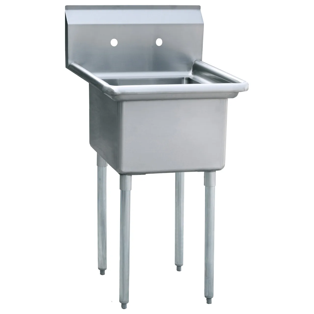 Atosa USA MRSA-1-N One Compartment Sink, 24"W X 24"D X 44-1/2"H