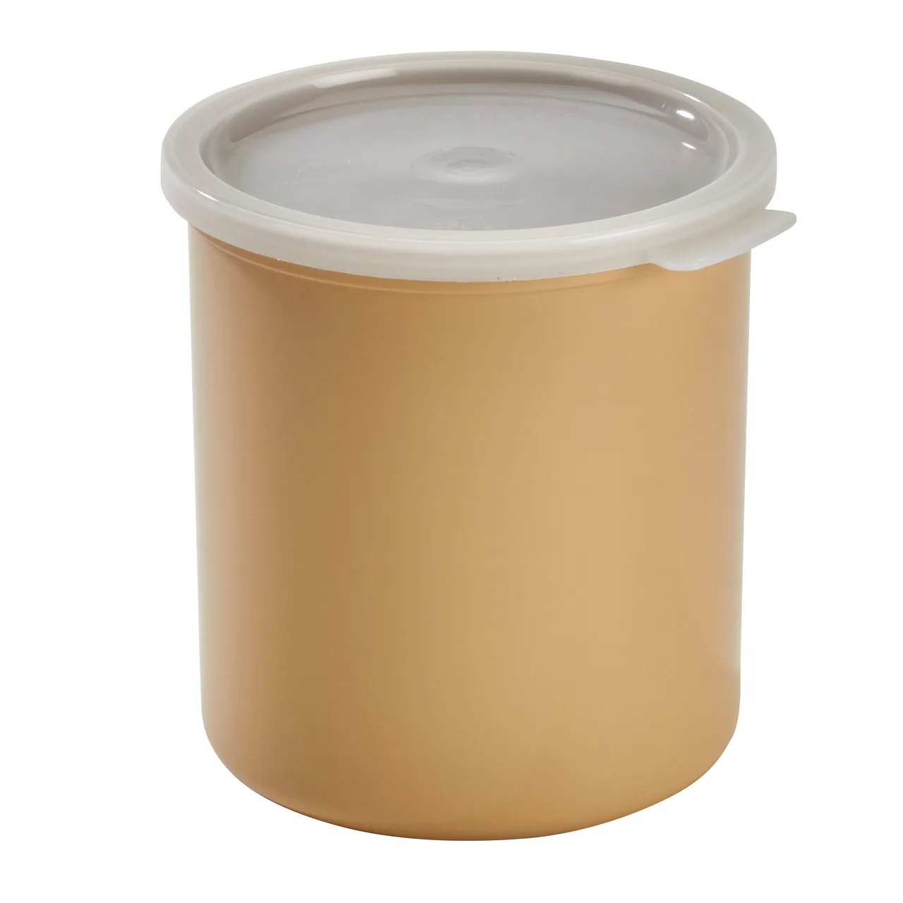 Cambro CP27133 - 2.7 Qt Salad Crock, 6-5/8" Dia x 6-3/4" H, Beige Polypropylene, NSF