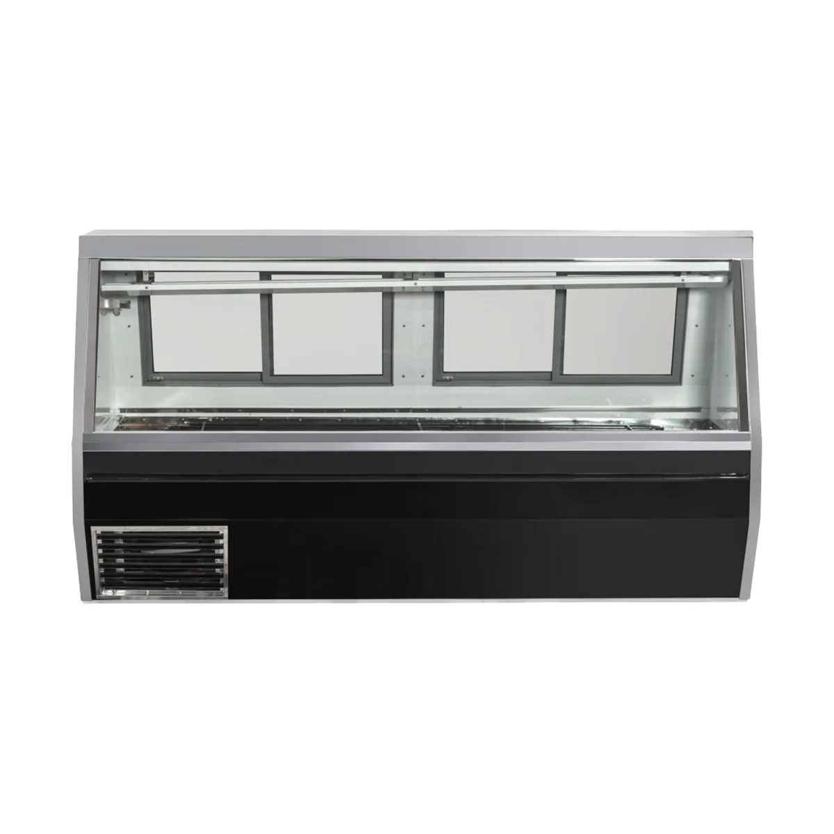 Howard-McCray SC-CMS35-6-S-LED 71" Double Duty Flat Refrigerated Meat Display Case