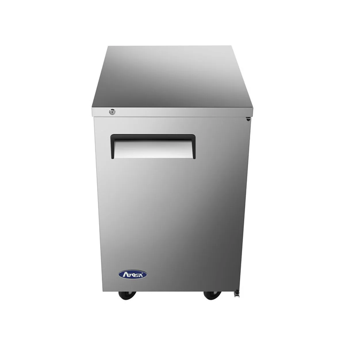 Atosa USA MBB23GR 23" One Section Back Bar Cooler with Solid Door, 8.2 cu. ft.