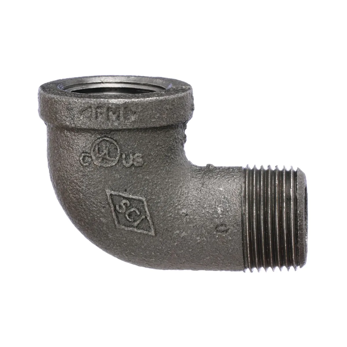 Dormont 16100BPV60BXFT 60" Blue Hose Food Truck Grade Gas Connector Kit w/ (2) Elbows, 1" Dia.