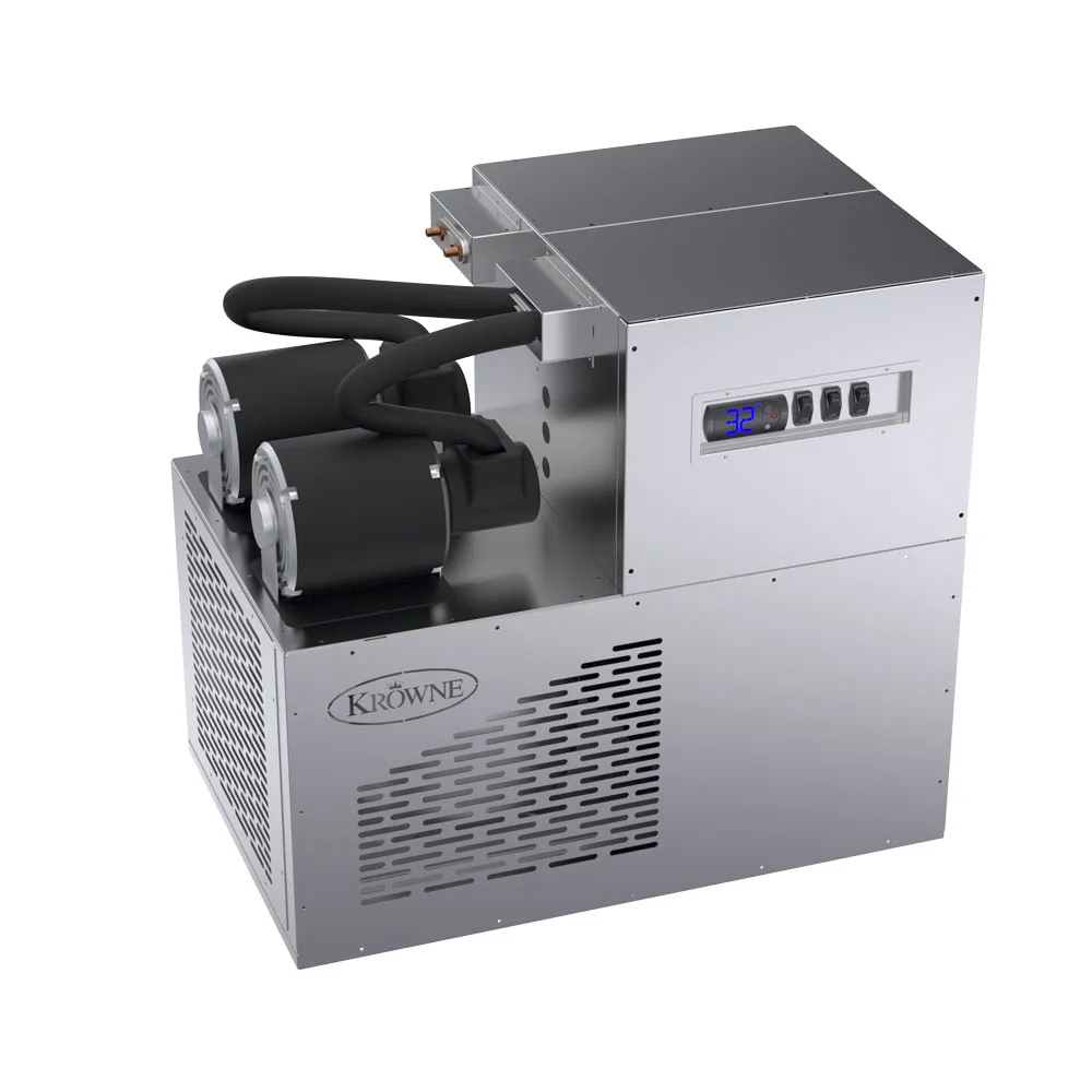 Krowne KPP33-2 27" Draft Beer System Power Pack w/ Air Cooled, 2 pumps, 1/3 HP