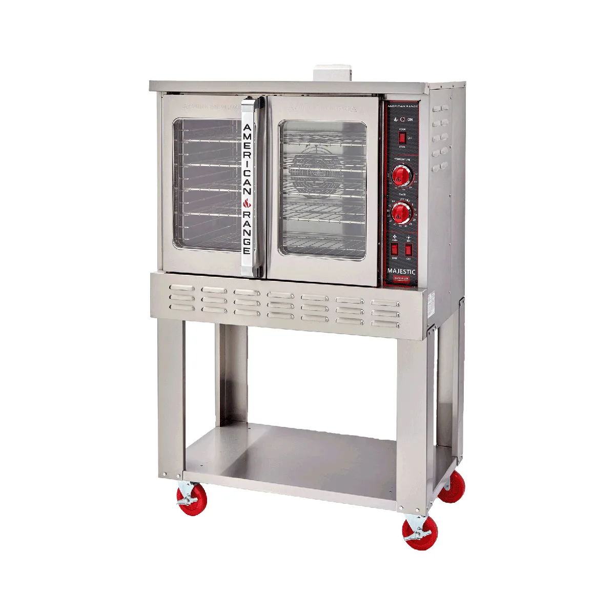American Range MSD-HE Single Deck Gas Convection Oven with Thermostatic Controls