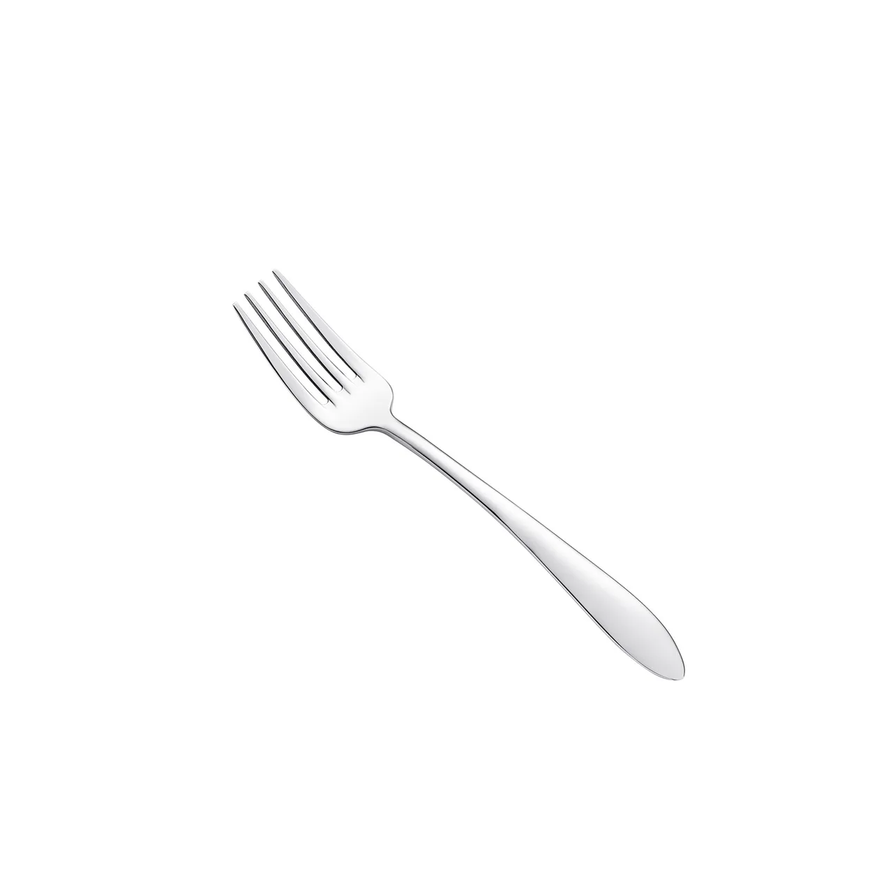 CAC China 3118-06 - Shannon CPK Salad Fork, 6½" Length, Heavy Weight, 18/0 Stainless Steel - 1 Dozen