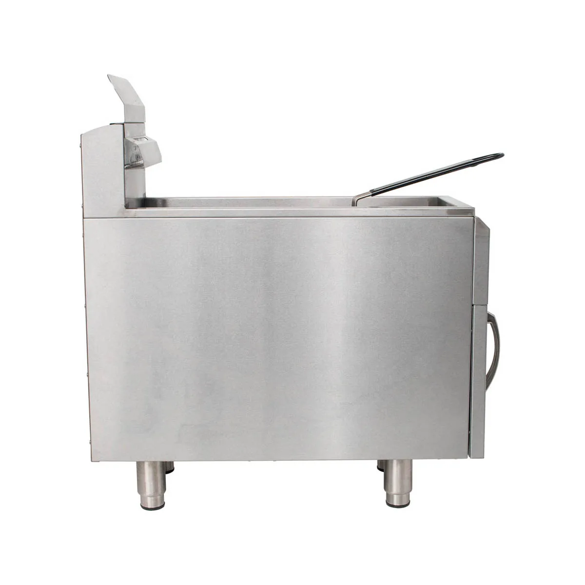 Globe GF15PG Full Pot Countertop Gas Fryer w/ 15 lbs Capacity, 1 Basket, LP Gas, 26,500 BTU