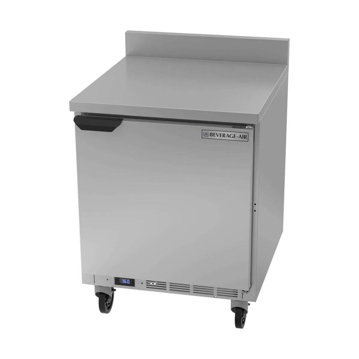 Beverage Air WTR27AHC 27" 1-Section Worktop Refrigerator w/ 1 Door, 6.13 cu. ft.