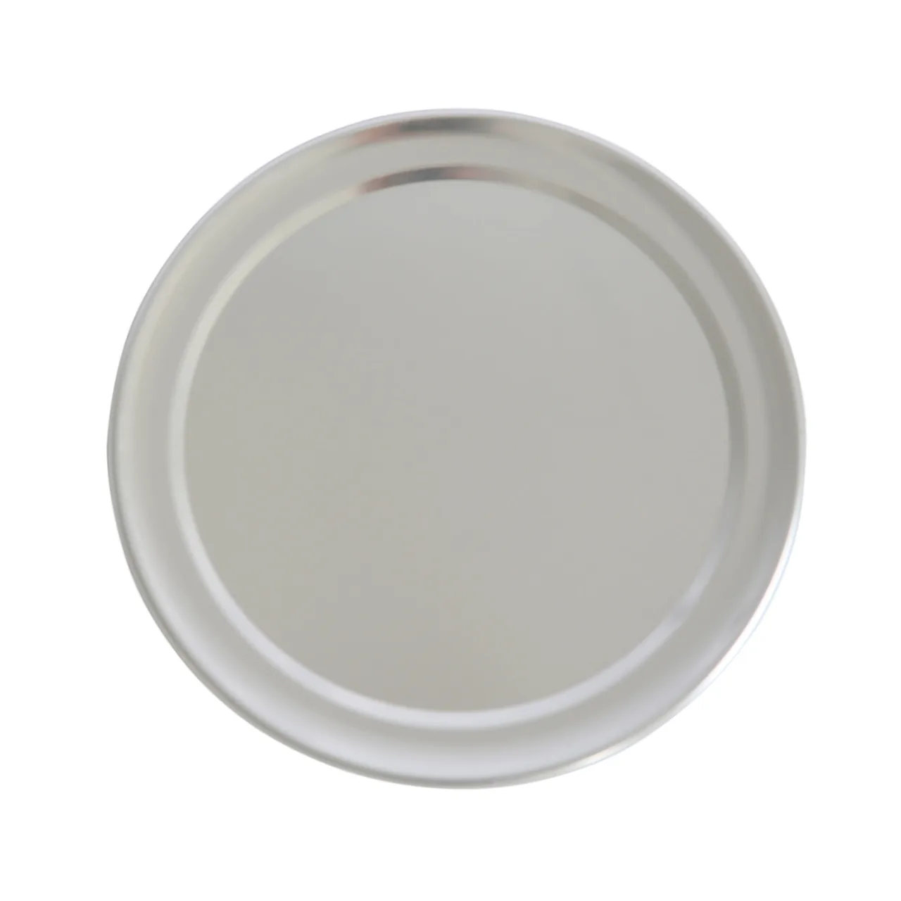 CAC China APZP-07W Pizza Pan, 7" Diameter, Solid Construction, Wide Rim, Aluminum, NSF Certified