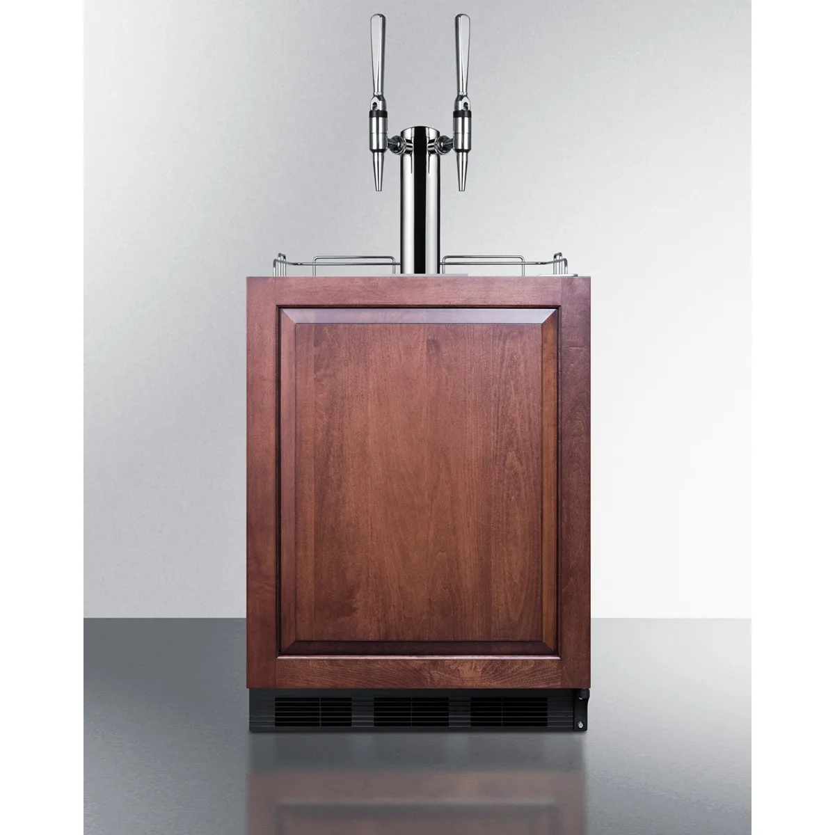 Summit SBC58BLBIADAIFNCFTWIN 24" Nitro Cold Brew Coffee Dispenser, ADA /  5.5 cu. ft. - 115V