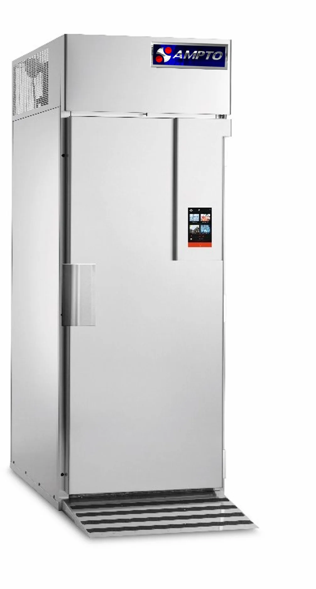 AMPTO ABT-20US Roll-In Blast Chiller/Freezer, 210 Ib Chill Capacity 165 Ib Freeze Capacity