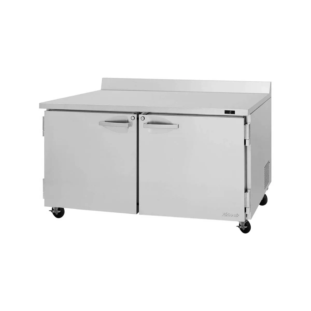 Turbo Air PWF-60-N 60" 2-Section Worktop Freezer w/ 2 Doors, 17.2 cu. ft.