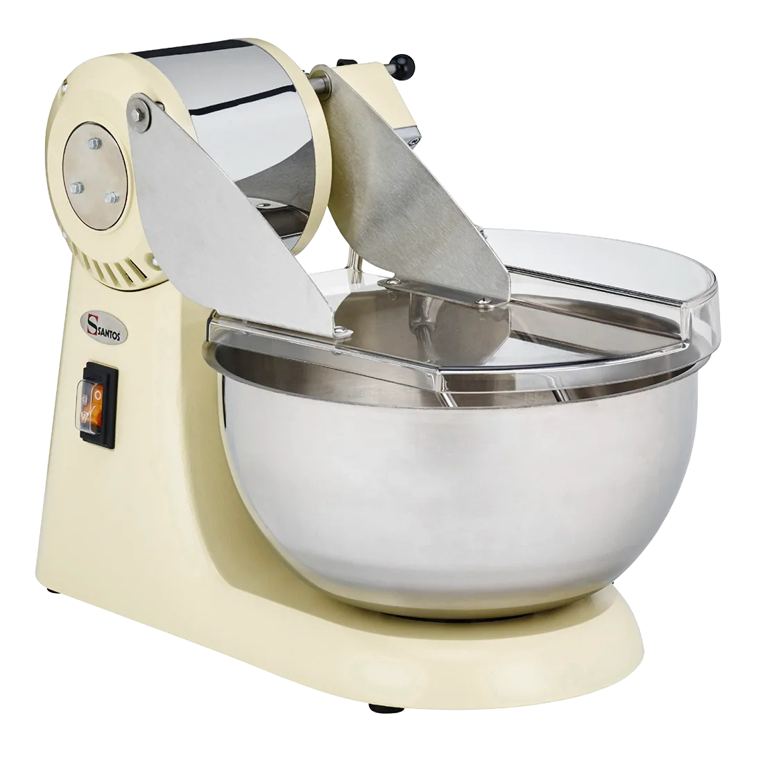 Omcan USA 45637 (Santos 18) Trento Santos® Dough Mixer, 10L Bowl Capacity