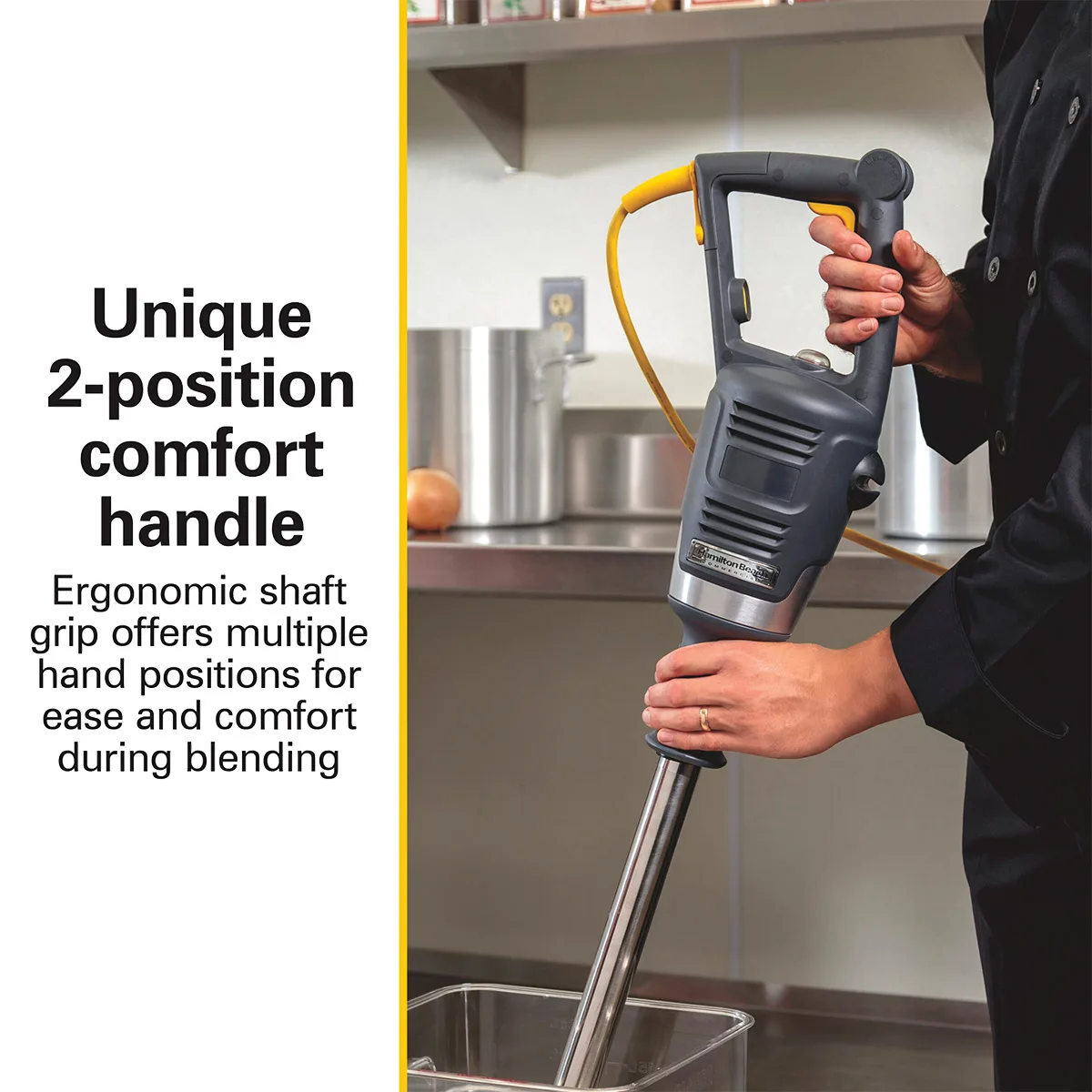 Hamilton Beach HMI016-CE (International) Bigrig™ Immersion Blender Mixer