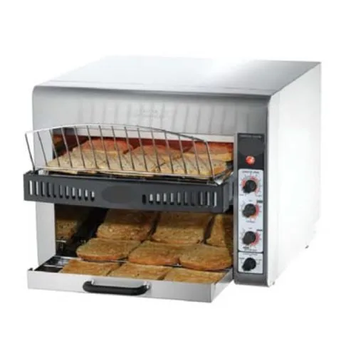 DoughXpress DXP-CT450 Countertop Triple Slice Conveyor Toaster, 500 Pieces/hour, 220v