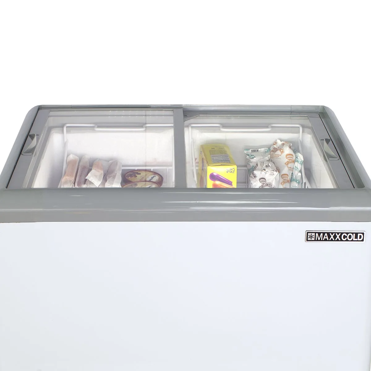 Maxx Cold MXF31F 32" Flat Lid Ice Cream Display Freezer, 7.4 cu. ft.