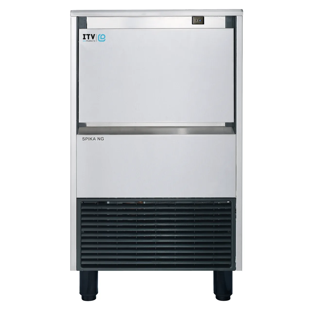 ITV Ice Makers SPIKA NG 130 21" Air Cooled Full Cube 134 lb Undercounter Ice Machine with 44 lb Bin