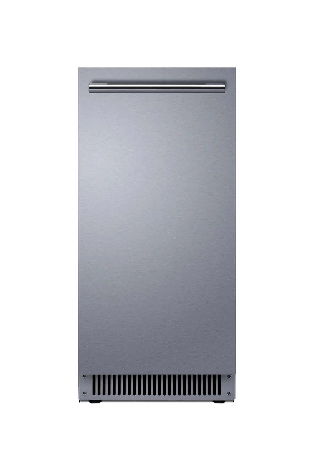 Summit BIM62ADA 15" Black Stainless Cube IceMaker, 68 lb Capacity, Auto‑Defrost, ADA/ETL Certified