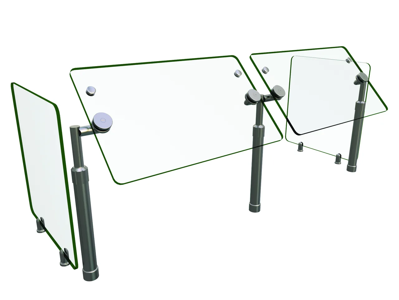 Hatco B950-48 Flav-R-Shield™ B950 Food Shield, Adjustable Self-Service