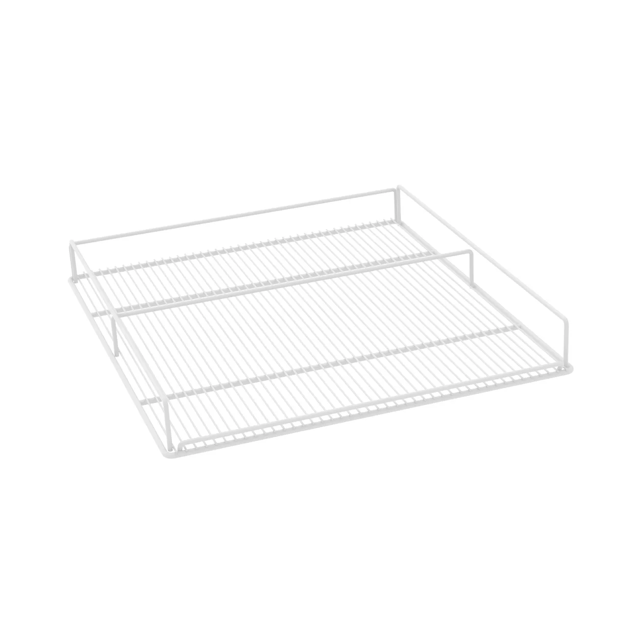 Beverage Air 412-072D-01 Wine Rack, White Epoxy Coated, Holds 12 13×3.5in Bottles, 5 Shelves per Door, Shelving