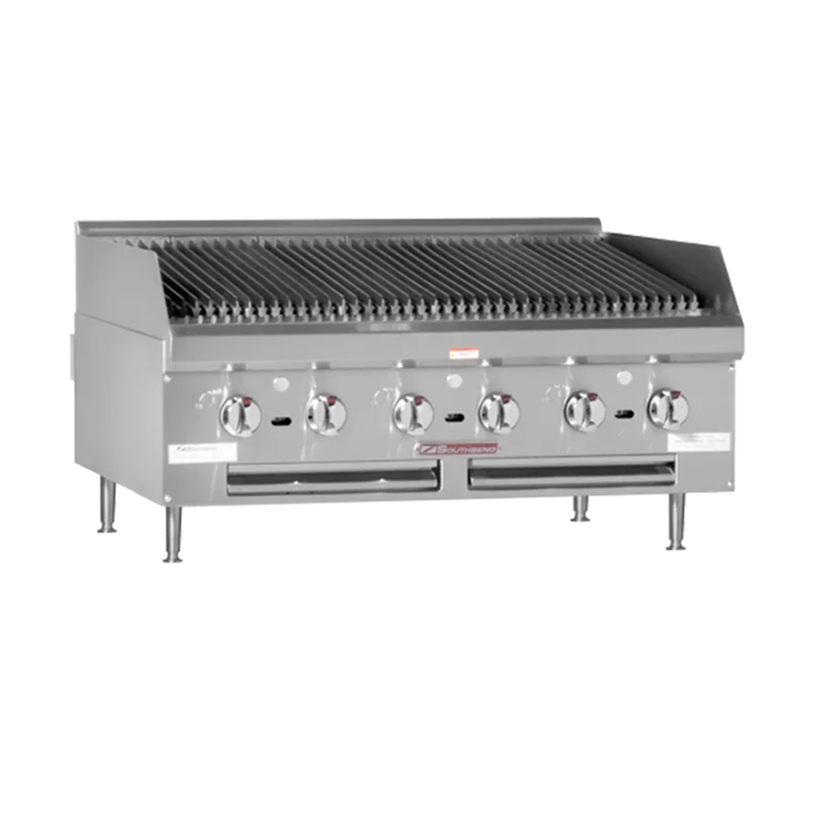 Southbend HDCL-12 12" Countertop Gas Lava Rock Charbroiler w/ (2) Burners, 40.000 BTU