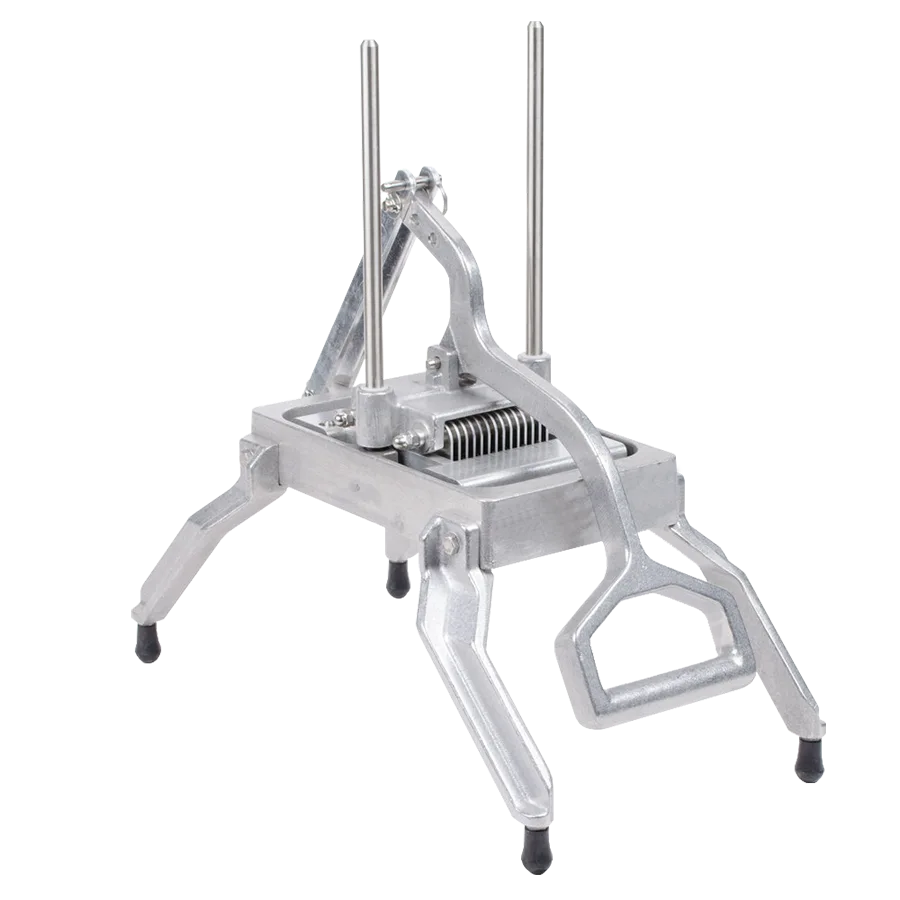 Global Solutions by Nemco GS4250-B Commercial Onion Slicer, 1/4" Slice, Aluminum Housing, Non-Skid Feet