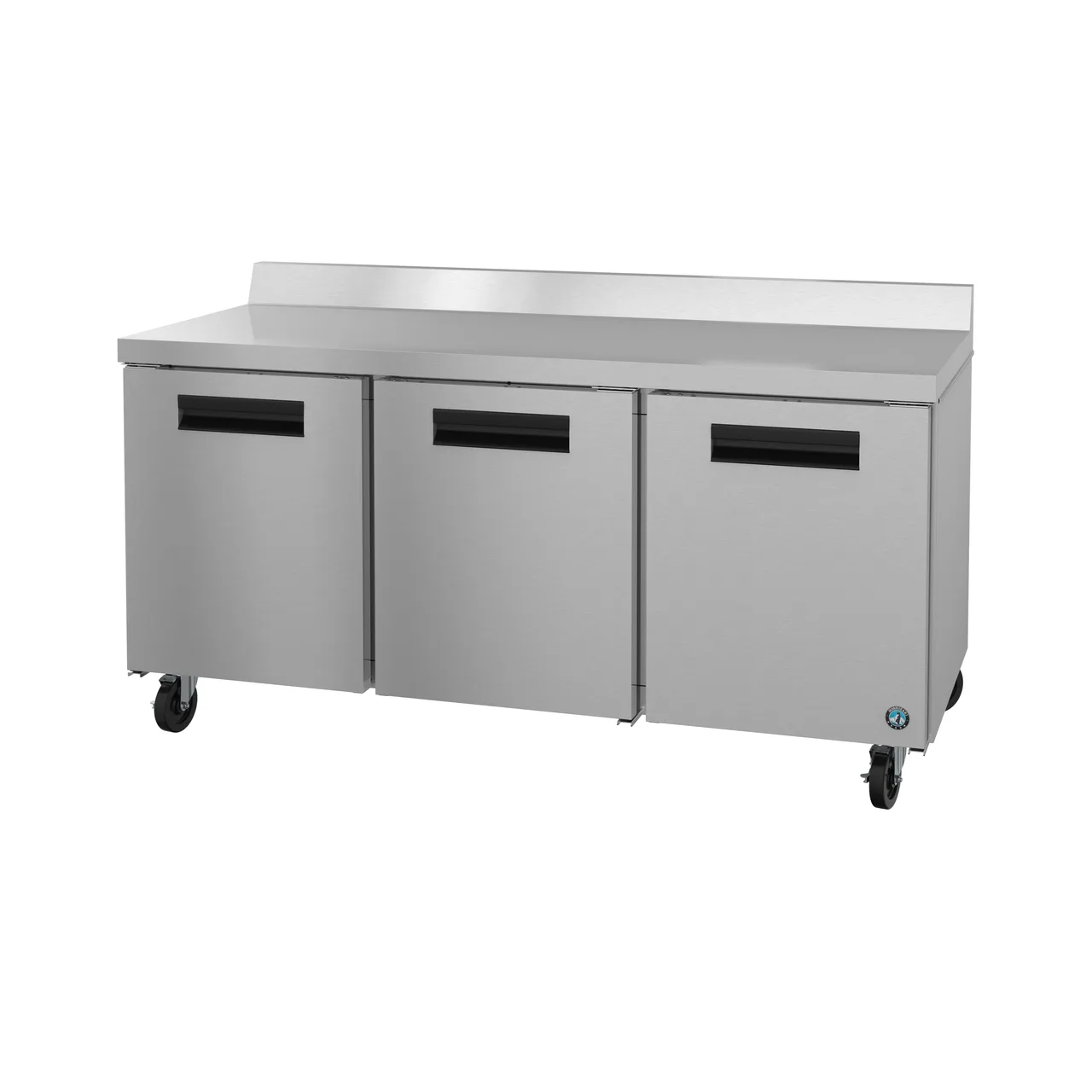 Hoshizaki WR72B 72" 3-Section Worktop Refrigerator w/ 3 Doors, 18.27 cu. ft.