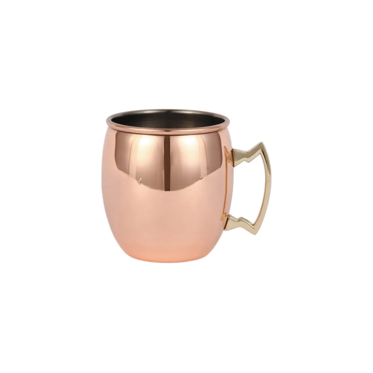 CAC China SCMM-20 Metal Mug - 20 oz Moscow Mule Stainless Steel with Copper Plated Finish - 1/Each