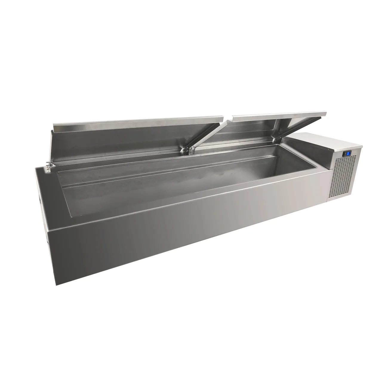 Randell CR9067-290 67" Refrigerated Countertop Condiment Rail