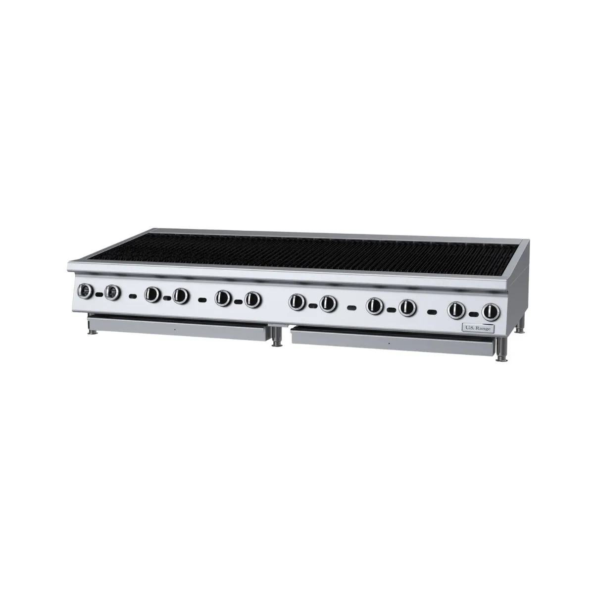 Garland US Range UTBG72-NR72 70" Countertop Gas Radiant Charbroiler w/ Non-Adjustable Grates