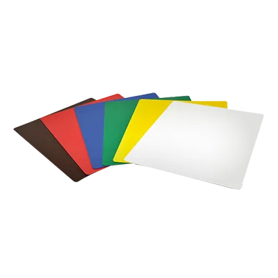 Omcan USA 41194 Cutting Board Set, Assorted, 13"-15" x 19"-24" 1/16" Thick Plastic - Set