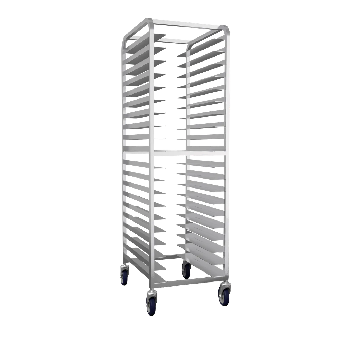 Winholt UARE-2018 20 Pan Universal Pan Rack w/ 5" Swivel Casters