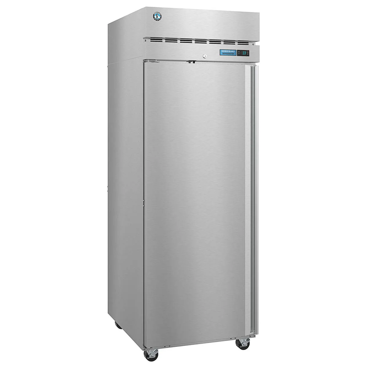 Hoshizaki R1A-FSL 27" 1-Section Reach-In Refrigerator w/ Left Hinged Solid Door, All Stainless Steel, 23 cu. ft.