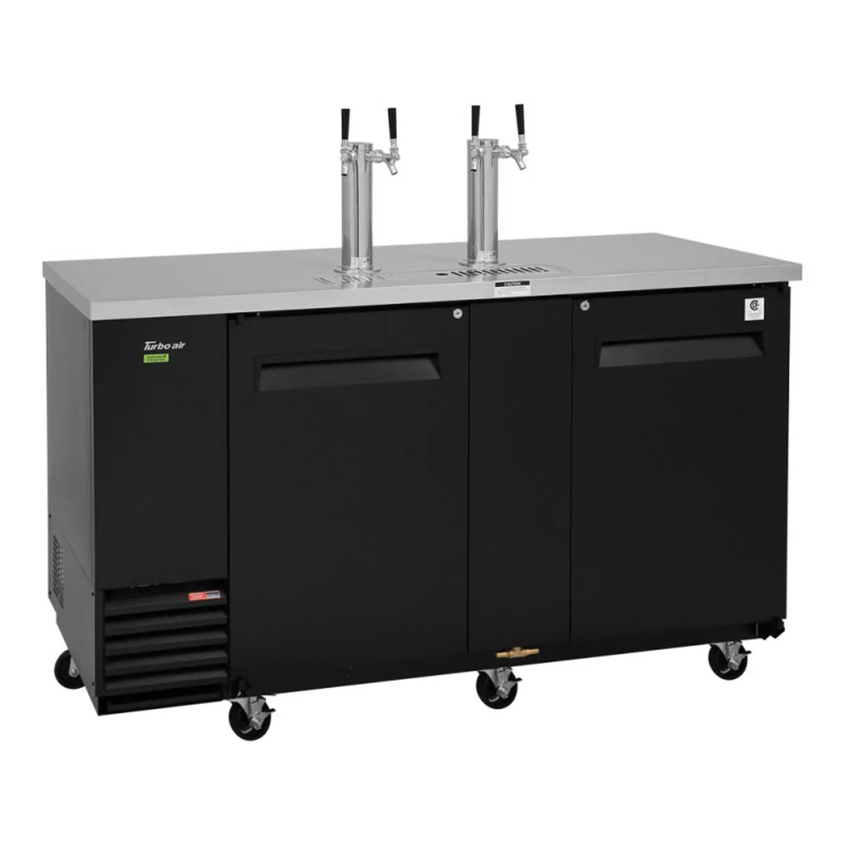 Turbo Air TBD-3SBD-N6 69" 2 Columns / Towers Super Deluxe Beer Dispenser