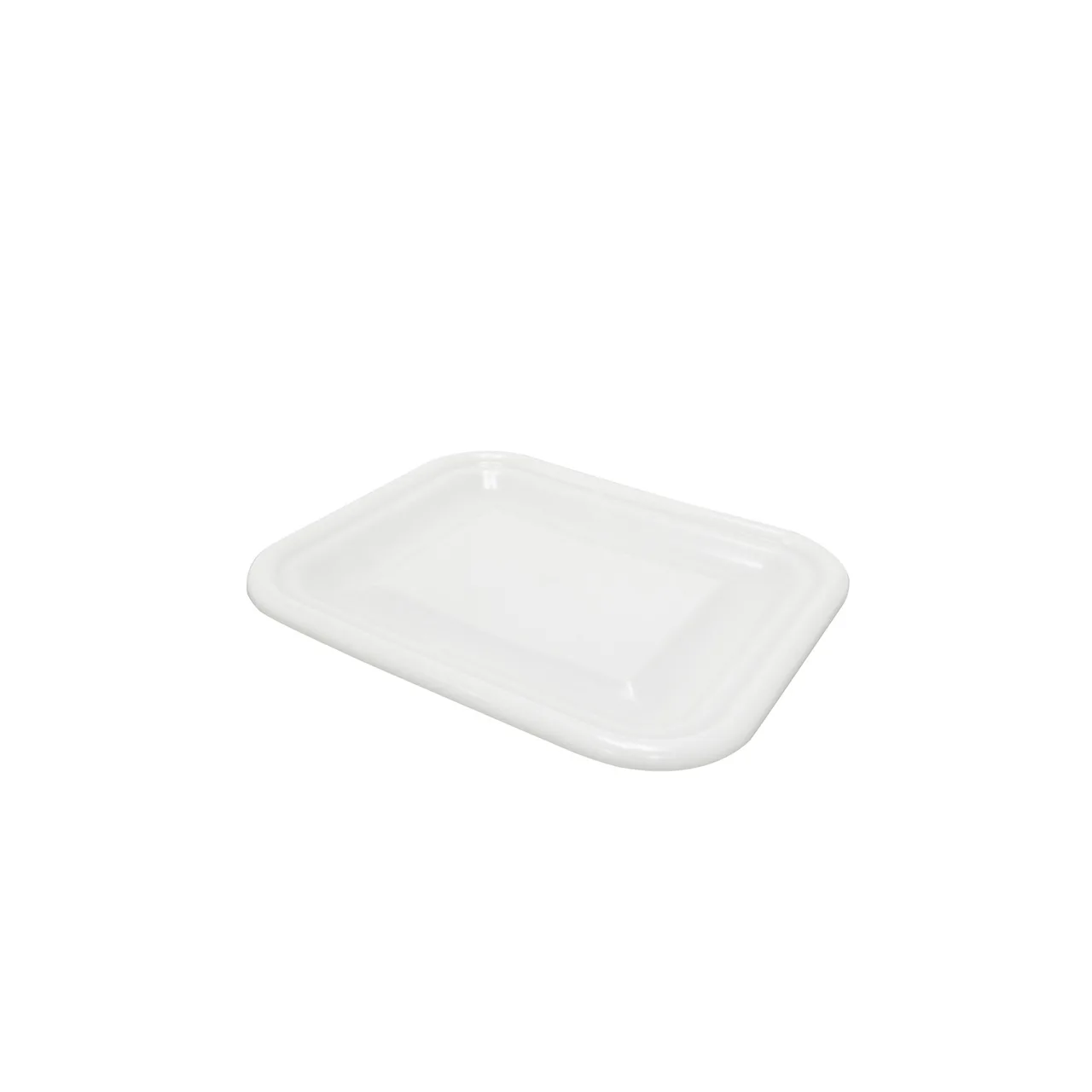 CAC China BTBX-CV-W Clear Food Storage Container Cover, Polypropylene, BPA Free