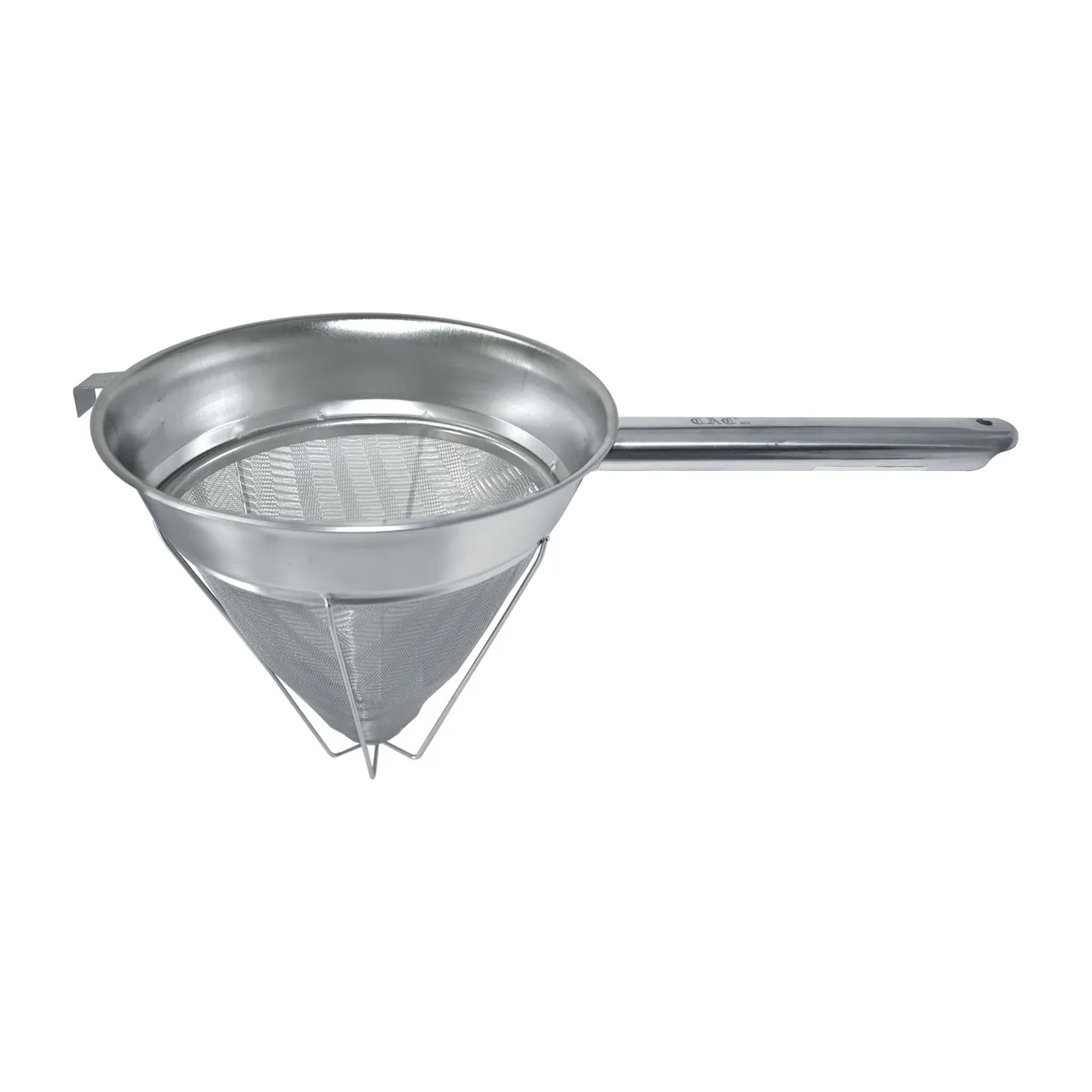 CAC China KUSN-8X 8" Extra Fine Mesh Stainless Steel China Cap & Bouillon Strainer