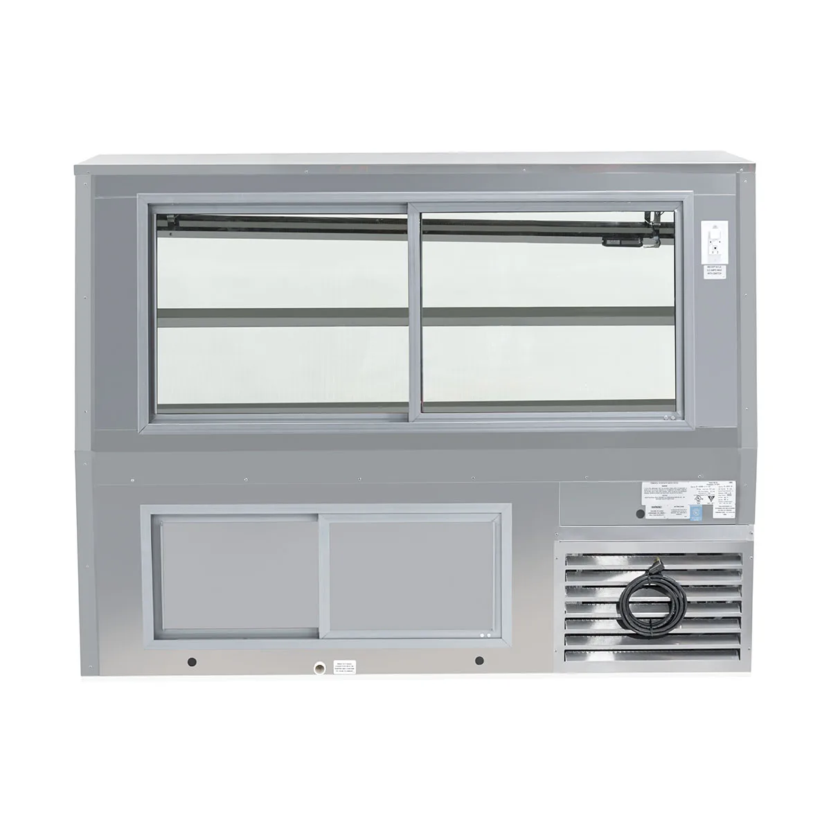 Howard-McCray SC-CDS34N-6-S-LED 72" Flat Refrigerated Deli Display Case