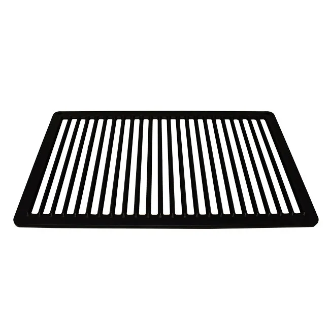 Omcan USA 44368 Combigrill GN 1/1 Rectangular Stove Top Griddle, 12" x 20" Non-Stick Coated Surface