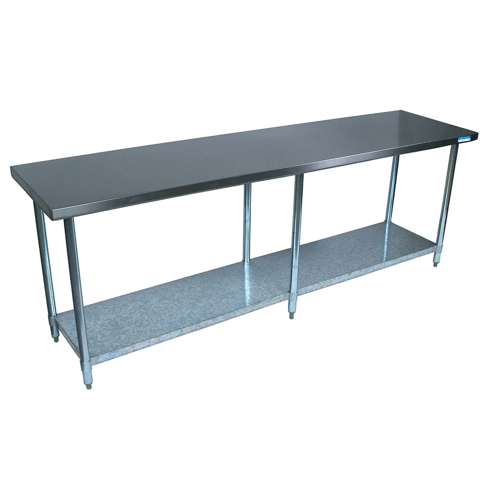 BK Resources QVT-8430 Work Table, 84"W X 30"D X 34-3/4" H