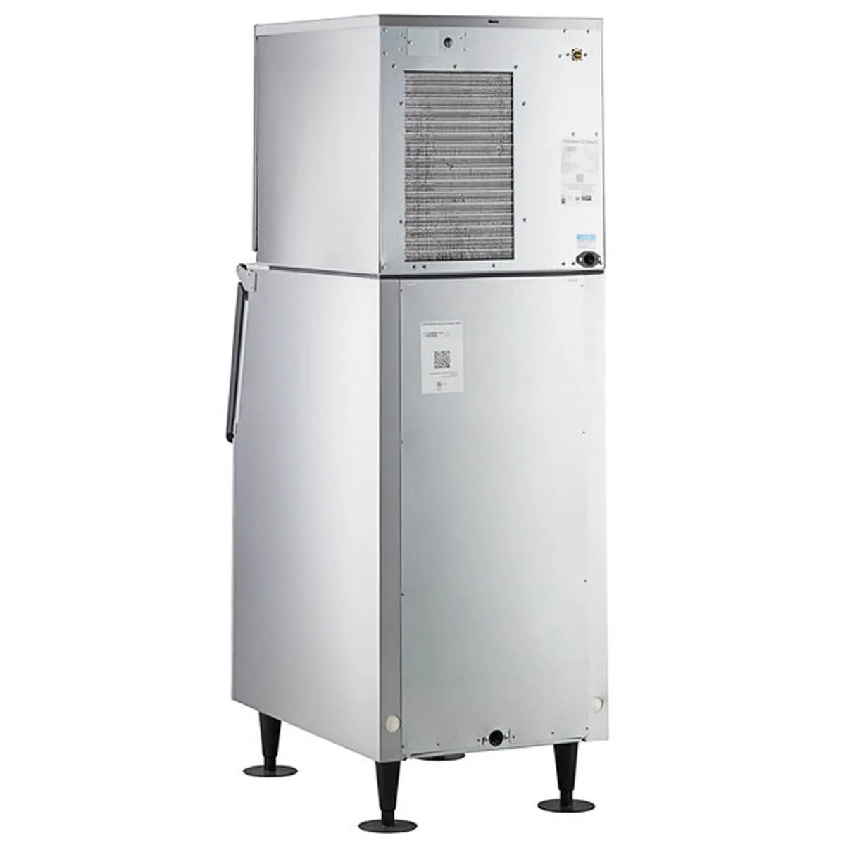 Hoshizaki F-450MAJ/B-300SF Air Cooled Flake 492 lb Ice Machine with Bin, 300 lb Storage
