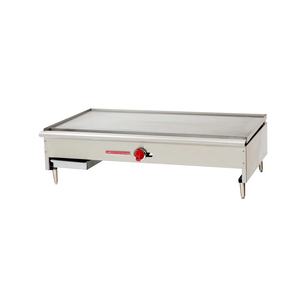 American Range ARTY-24 24" Gas Teppanyaki Japanese Style Griddle, 30.000 BTU