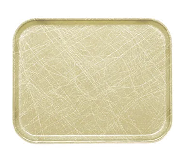 Cambro 57214 Camtray Rectangular 4-15/16" x 6-15/96" Fiberglass Tan NSF Dishwasher Safe